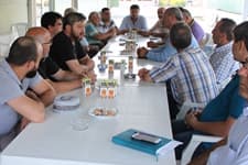 Alişan; çilingir esnafının sorunlarını dinledi
