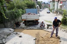 Parke Taşı Mobil Onarım Ekibi her yerde... 