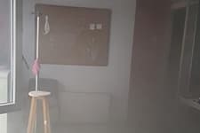 İşyeri kül oldu
