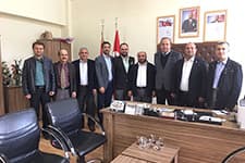 Eğitim Bir-Sen Sakarya Yönetimi, o ilçeyi ziyaret etti