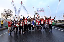 Sakarya'daki o vakıf, İstanbul Maratonu'na katıldı