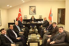 Eyüp Pınarbaşı'na taziye ziyareti