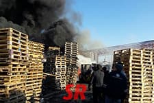 Artvin Sanayi'de büyük yangın!