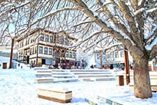 Beyaz örtü Sakaryaya çok yakıştı