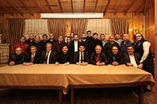 Türkiye Güreş Federasyonu Başkanı Musa Aydın, Akyazıya geldi