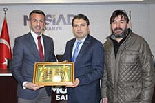 Sakarya Amatör Futbolcular Derneği'nden MÜSİAD ziyareti