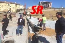 Patlayan boru Korucuk'u doğalgazsız bıraktı