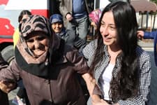 Bu kez onlar gönüllülere misafir oldu