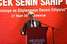 MÜSİAD "Gelecek Senin Sahip Çık" konferansı düzenledi