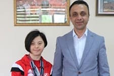 Down sendromlu Sakaryalı yüzücünün başarısı