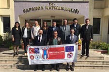 Sapanca'nın öğretmenleri Letonya'ya gitti