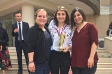 Sakaryalı Elif, olimpiyatlarda birinci oldu