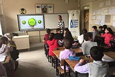 Öğrenciler 'Geri Dönüşüm'ü tanımaya başlıyor