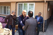 Özkoç'tan Diyar'ın ailesine taziye ziyareti