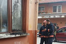 Havalandırma borusunda yangın
