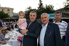 Gönül sofraları Pamukovada kuruldu