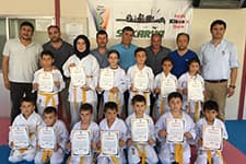 Geyve'de karete kuşak sınavları yapıldı
