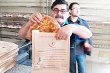 Halk Sağlığı Müdürlüğü fırınlara pide kağıdı dağıttı