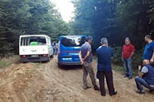Hamile anneyi ölüme böyle götürmüşler
