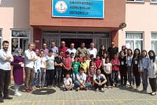 Küçük fındıkçılara Kocaali Kaymakamından destek