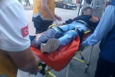 Uyuşturucu Nedeniyle Yere Yığıldı