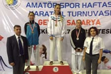 Amatör Spor Haftası Karate İl Turnuvası tamamlandı