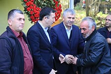 Bakan Çelik'in, ağabeyine son vedası