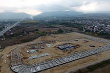 Yeni halde çelik montajlar başladı