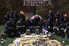 Çadır nöbetçileri 49. kez nöbet tuttu
