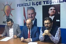 Ak Parti Ferizli İlçe yönetimi istifa etti

