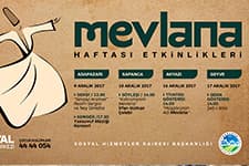 Mevlana SGMlerde anılacak