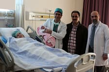SAÜEAH Tüp Bebek Merkezinde ilk doğum gerçekleşti