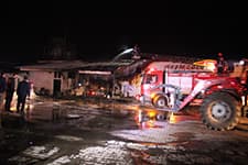 Kereste Fabrikası alev alev