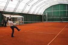 Sakarya Valisi tenis oynadı