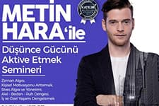 Metin Hara, Sakarya'da seminer verecek