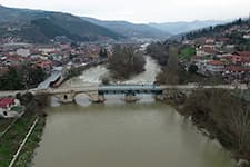 2. Bayezit Köprüsü havadan görüntülendi