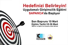 Sapanca Belediyesi Girişimcilik Eğitimi düzenliyor