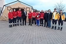 Sakaryalı hekimler Tıp Bayramı için Afrin'deydi