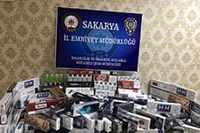 Şehirde kaçak sigara operasyonu