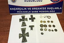 Sakarya'da tarihi eser operasyonu