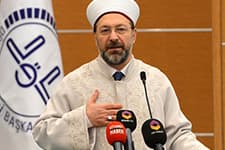 Diyanet İşleri Başkanı SAÜye geliyor