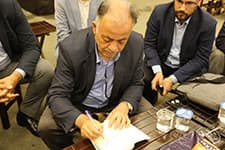 Turan Koç, Çınaraltı Sohbetlerine katıldı