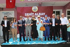 Şehit Albay Güner Ekici Parkı yeni yüzüyle hizmete açıldı