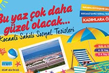 Kocaali Sahil Park ve Sosyal Tesisler kapılarını açtı