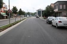 Sanayi Caddesi asfaltla buluştu