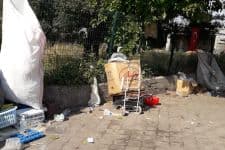 Şehir merkezinde kötü görüntü
