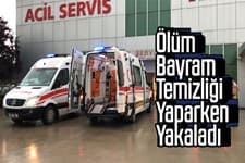 Bayram temizliği yaparken öldü