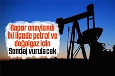 İki ilçede petrol ve doğal gaz aranacak