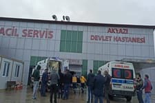 İşçi servisi kaza yaptı: 6 yaralı