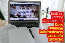 Uzaktan eğitimde not verilmeyecek